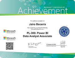 Certificado PL-300: Power BI Data Analyst Associate